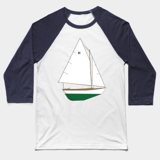 Herreshoff 12 1/2 Sailboat Baseball T-Shirt